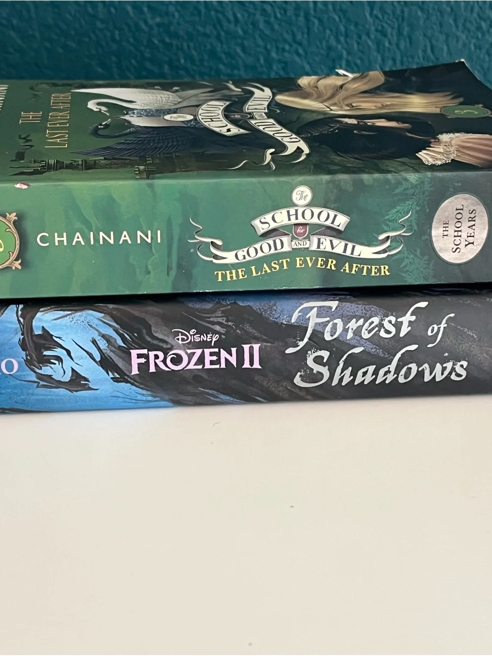 Disney Frozen II Forest of Shadow & School for Good and Evil Books Halloween